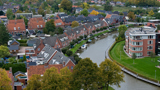 Bovenaanzicht van Appingedam.
